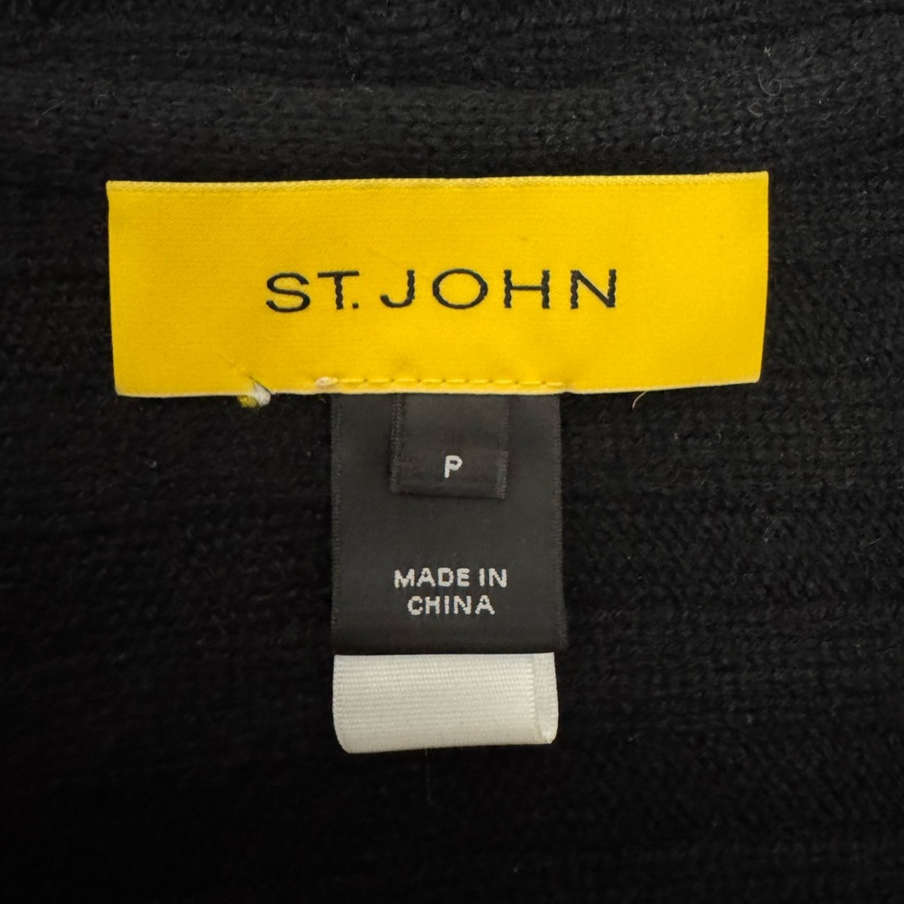 ST. JOHN 100% Cashmere Open Cardigan New - Picture 3 of 8